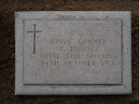 Struma Military Cemetery - Hughes, J